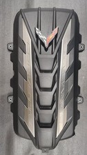 C8 Corvette 2020+  Corvette C8 Intake cover Black Edition Crossed Flags Emblem picture