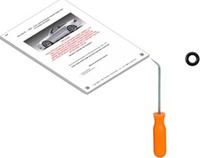 03-11 Mercedes SL500 550 55 65 R230 Hydraulic Cylinder Roof Repair Kit + Pick picture