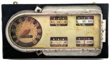 Vintage 1948-1950 OEM Ford Truck Gauge Dash Cluster F1/F2/F3 w/ Frame picture