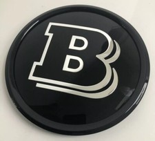  Black Brabus B 18.5CM Grille Badge  Emblems for Mercedes Benz A B C E S Class picture