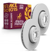 Front Disc Brake Rotor Set for 2008-2009 Volvo S60 2003-2014 XC90 12.44 inch 2PC picture
