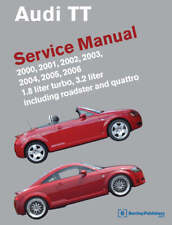 Audi Tt Service Workshop Manual 2000-2006 1.8L Turbo 3.2 LRoadster Quattro Book picture