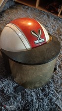 🔥💰RARE Stadium Project 4 Helmet Red and White, Vintage💰🔥 picture