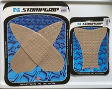 STOMPGRIP TANK PADS & CENTER PAD VOLCANO CLEAR BMW S1000RR 20-26, S1000R 21-26 picture