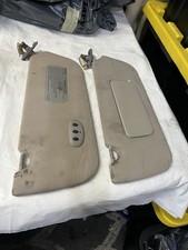 1994-1999 Eagle Talon garage door button sun visor set for parts tears gray T7 picture