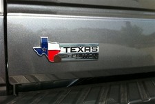 XL TEXAS EDITION Emblem Badge for Ford 150 250 350 Tailgate Universal Stick-On picture