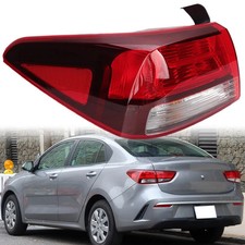 Outer Driver Side Tail Light W/Bulbs For Kia Rio 2018-2023 Left Rear Brake Lamp picture