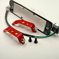 1986-1987 Honda TRX250R Rear Taillight Assy With Brackets Brand New NO LENS picture