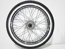 2003 Harley Softail Deuce FXSTD OEM Front Wheel Rim Tire Spoked 90/90-21 21