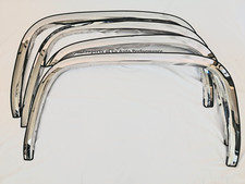 For 07-13 Silverado 1500 Chrome Polished Stainless Steel Fender Trim Moldings 2