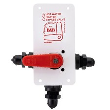 RV Diverter Valve For Hot Water Heater Bypass Directional Valve 1/2