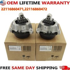 OEM BMW 530i 540i 740i xDrive 840i X3 X4 X5 X7 L+R Engine Mount 22116860471+472 picture