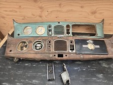 1938 1939 FORD CAR DASHBOARDS LOT Of 2 Deluxe clock Trim Gauges  picture