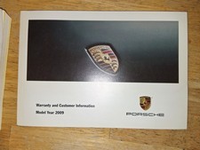 FULL SET⚠️ 2009 PORSCHE CAYENNE S GTS OWNERS MANUAL SET + NAVIGATION PCM BK picture