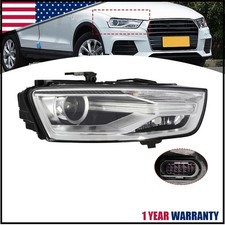 HID/Xenon Headlight Assy For 2016-2018 Audi Q3 W/ Bulb & Ballast Right Passenger picture