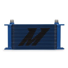 Mishimoto MMOC-19BL Universal 19 Row Oil Cooler, Blue picture