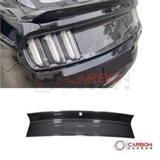 Real Carbon Fiber Rear Deck Lid Panel Cover for 2015–2023 Ford Mustang picture