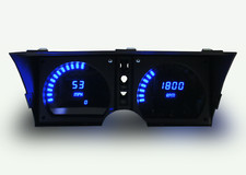 1978-1982 C3 Corvette Digital Dash Panel Blue LED Gauges Made In The USA picture