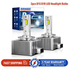 2PCS D1C/D1R/D1S 6500K White LED Headlight SET Replacement HID Xenon Light Bulbs picture