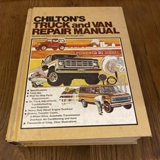 Chilton's 1973-80 Truck and Van Repair Manual Hardcover Vintage picture
