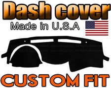 Fits 2008-2013 INFINITI G20 G35 G37 DASH COVER MAT DASHBOARD PAD USA MADE/ BLACK picture