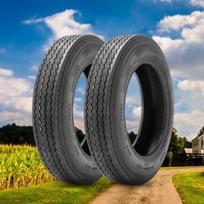 2PC 4.80-12 Boat Trailer Tires 6PR 4.8-12 480-12 4.80x12 Heavy Duty Load Range C picture