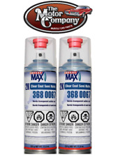 11.4oz Spraymax 2k Satin Clear Coat Aerosol 3680067 - Car Paint Repair Pack of 2 picture