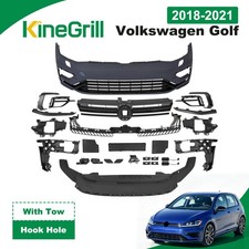 For 15-17 VW Golf MK7 Upgrade to 18-21 Golf MK7.5 R Style Front Bumper Cover KIt picture