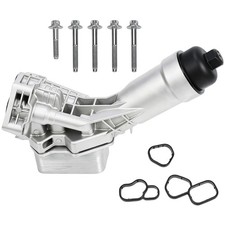 11428580414 Aluminum Oil Cooler Filter Housing For BMW G20 G30 G29 G01 G02 B48 picture