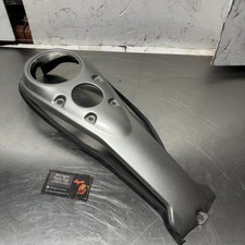 08-10 Harley Dyna Super Glide OEM Fuel Tank Bezel Dash Pewter Pearl picture