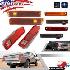 8pcs For FORD F100 F150 F250 E150 Truck 1973-1979 Tail Light Front & Side Marker picture