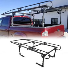 1000 LBS Adjustable Truck Trunk Bed Rack Ladder Rack Pick Up Ladder Rack Lumber picture