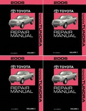2006 Toyota Tundra Shop Service Repair Manual Complete Set picture