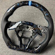 Forged blue Carbon Fiber leather Steering Wheel For Honda Accord 2018 2019- 2022 picture