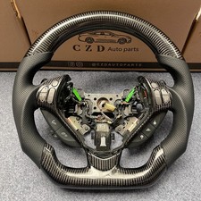CZD Hot Sale Real Carbon Fiber Steering Wheel All Black For Acura TL TYPE-S picture