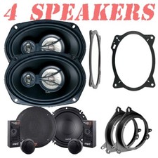 For 2003-2013 Toyota Corolla Front Door & Rear Deck 6x9