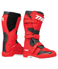 Thor Blitz XR MX Boots - Red/Charcoal SIZE 13 (NEVER WORN) picture