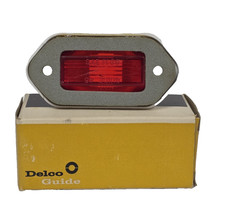 1969-70 Camaro Buick Marker Light Lens Delco Guide 916772 NOS OEM GM Red picture