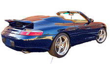 1999-04 Porsche 996 Speedster Humps Covers Quick Install PAINTED Made in USA picture