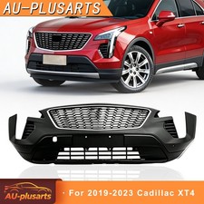 Fit 2019-2023 Cadillac XT4 Complete Front Bumper Lower Valance Cover Grille Set picture