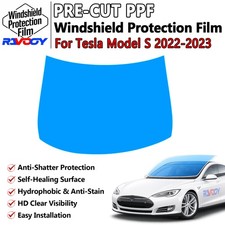 PreCut Front Windshield Protection Film For Tesla Model S 2022-2023 picture
