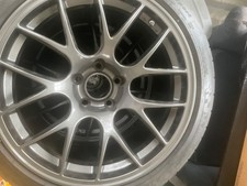 APEX EC-7 18X11 ET45 MICHELIN PILOT WHEELS  CBore 72.56 Patern 5x120 BMW sensors picture