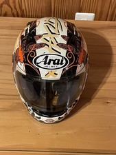 Arai Chaser Full Face Motor Cycle Helmet Featuring. Jungle Graphics picture