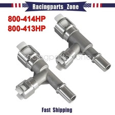2x Metal Heater Hose Connector fits for Cadillac Escalade/Chevrolet Silverado picture