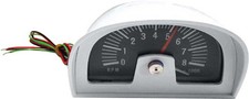 Hood Tachometer; 8000 RPM; Dixco Style; Universal Fit picture