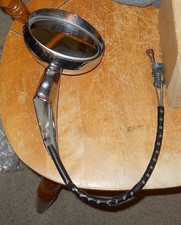 NOS 1964-67 Chevelle Nova 1964-66 Impala LH Outside Remote Chrome Mirror picture