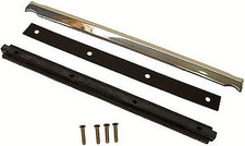 1939-1946 Chevrolet GMC Pickup Panel Suburban Polished Windshield Division Bar picture