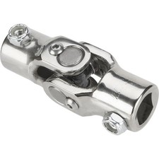 Sweet Mfg Chrome Steering U-Joint, 3/4 In DD to 3/4 In DD, Universal picture
