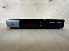 *TESTED* 05-11 TOYOTA TACOMA DASH DIGITAL CLOCK HAZARD LIGHT BUTTON Silver OEM picture