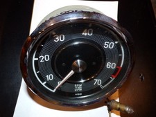GOOD USED.VDO/MERCEDES#000542516 W111,W112 COUPE & CONVERTIBLE DASH TACHOMETER picture